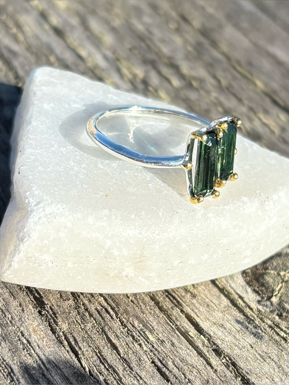 ! Green Tourmaline Ring - Picture 12 of 15